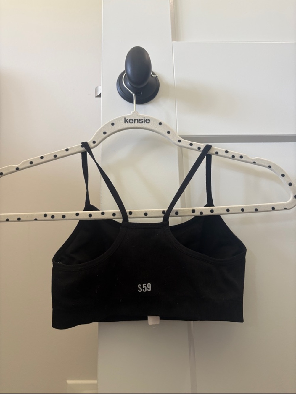 Splits59 Black Sports Bra